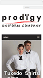 Mobile Screenshot of prodigyuniforms.com